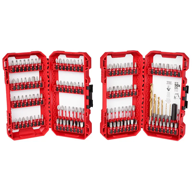 Milwaukee 48-32-5155 Shockwave Impact Duty Drill & Drive Set - 120 Pc 1