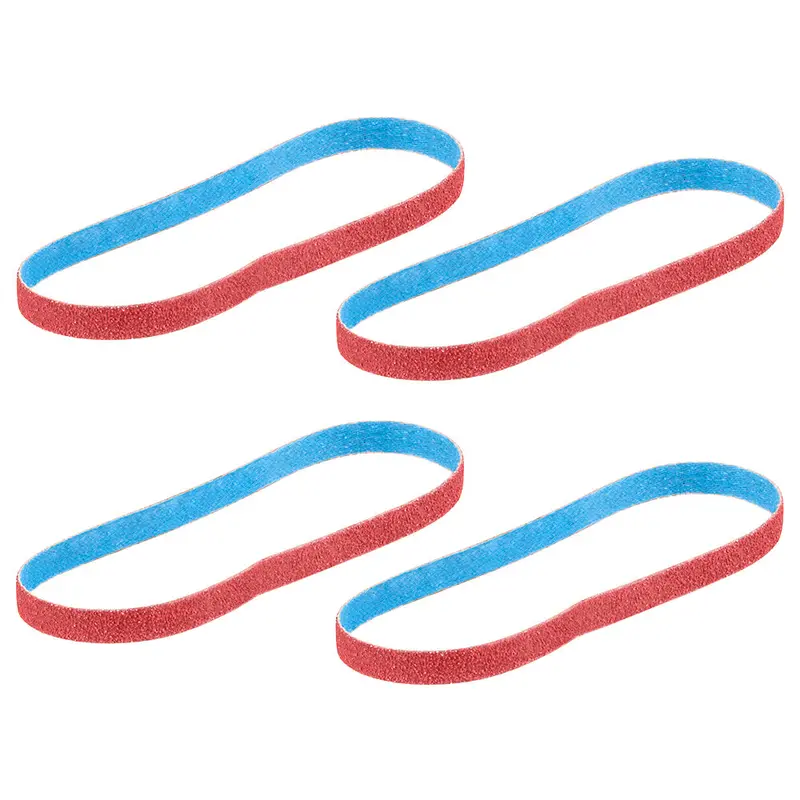 Milwaukee 48-80-7040 3/8" X 13" 40 Grit Bandfile Belts - 4 Pk 1