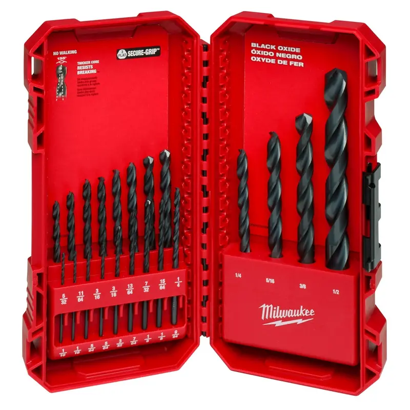 Milwaukee 48-89-2801 Thunderbolt Black Oxide Drill Bit Set - 21 Pc 1