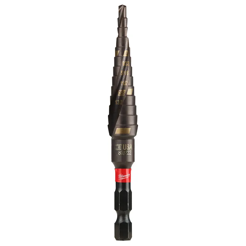 Milwaukee 48-89-9241 1/8" - 1/2" Shockwave Impact Duty Step Bit 1
