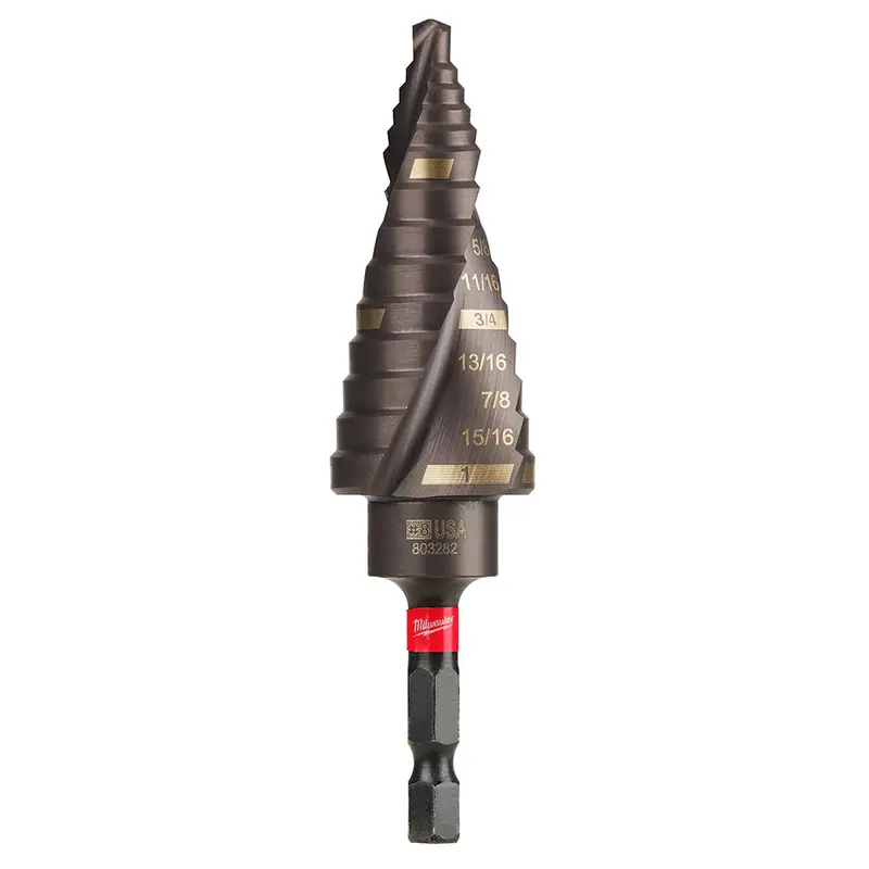 Milwaukee 48-89-9248 1/2" - 1" Shockwave Impact Duty Step Bit 1