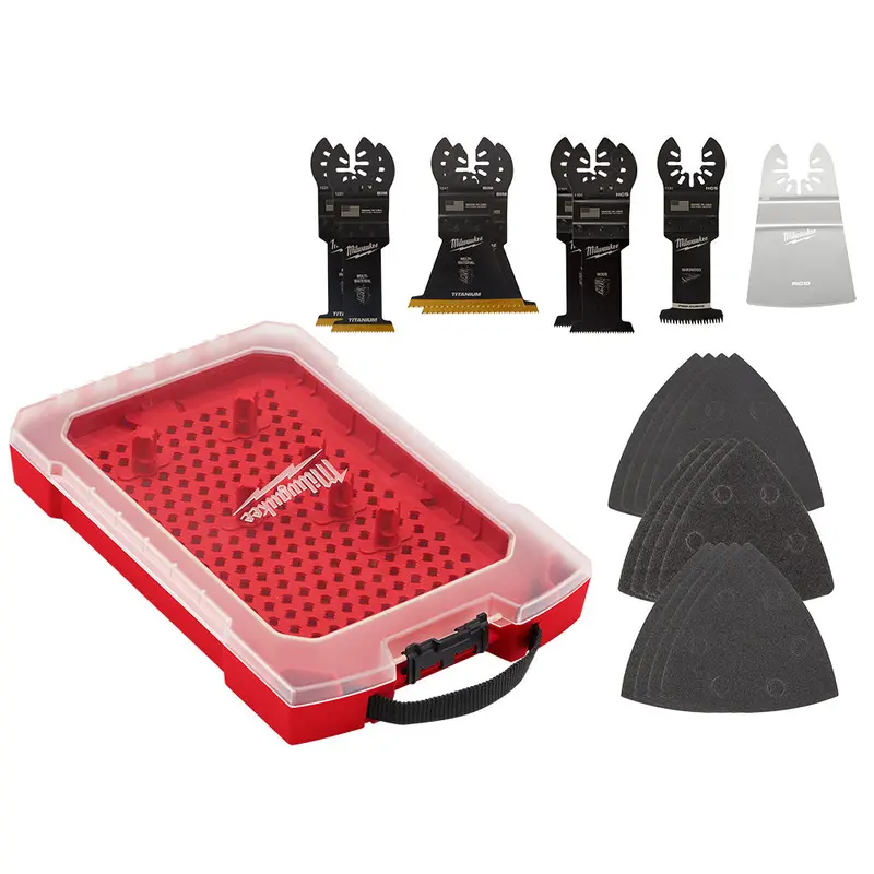 Milwaukee 49-10-9220 Oscillating Open-Lok Kit W/ Modular Case - 20Pc 1