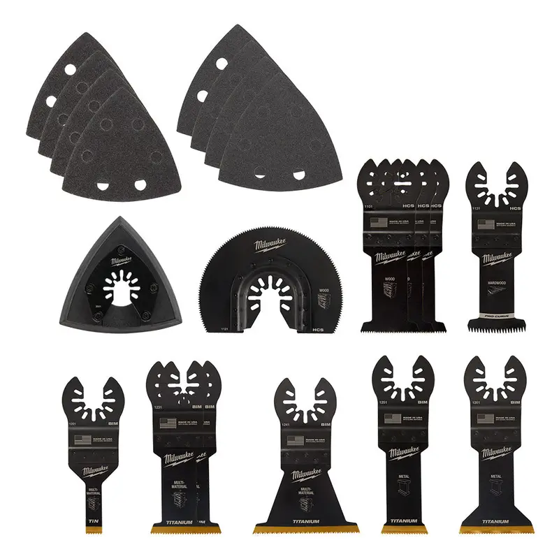 Milwaukee 49-10-9920 Universal Oscillating Multi-Tool Blade Variety Pack - 20 Pc 1