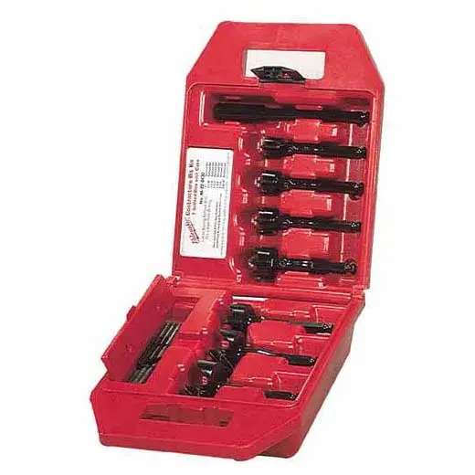 Milwaukee  49-22-0130 7 Piece Contractor's Selfeed Bit Kit 1