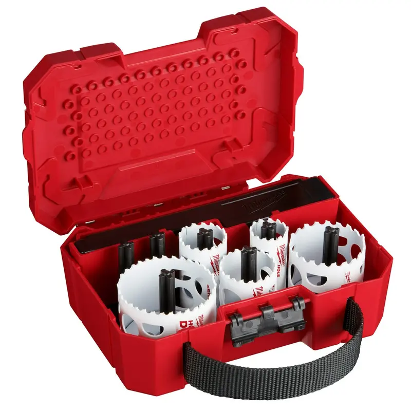 Milwaukee 49-22-4009 Hole Dozer General Purpose Bi-Metal Hole Saw Kit - 9 Pc 1