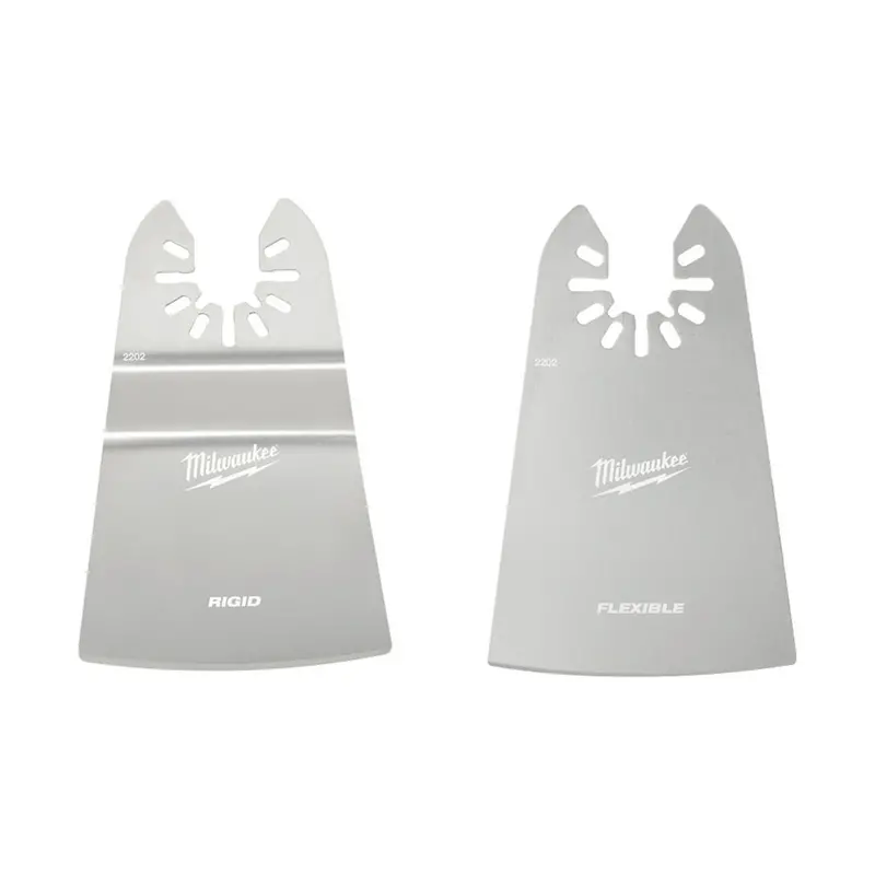 Milwaukee 49-25-2202 Open-Lok 2" Rigid 2" Flexible Scraper Variety Pack - 2 Pc 1