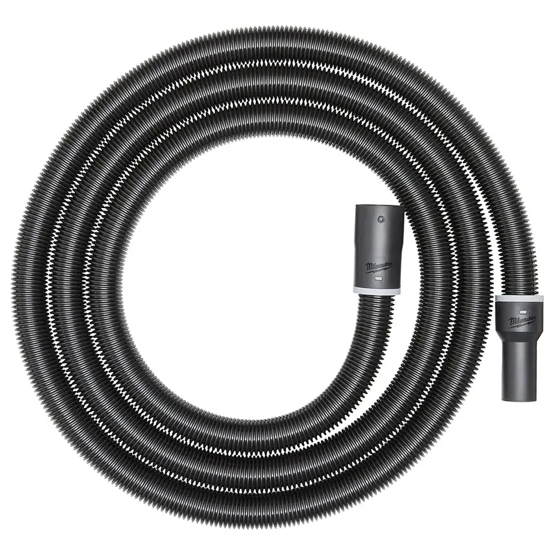 Milwaukee 49-90-1984 1-7/8" X 16' Durable Crush Resistant Flexible Vacuum Hose 1