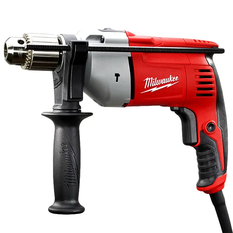Milwaukee 5376-80 1/2" Corded Hammer Drill W/ Side Handle- Reconditioned 1