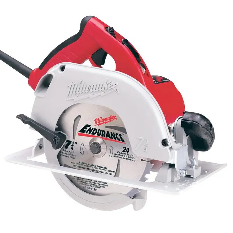 Milwaukee 6390-21 120 Ac/Dc Tilt-Lok 7-1/4" Circular Saw W/ Blade Wrench - Recon 1