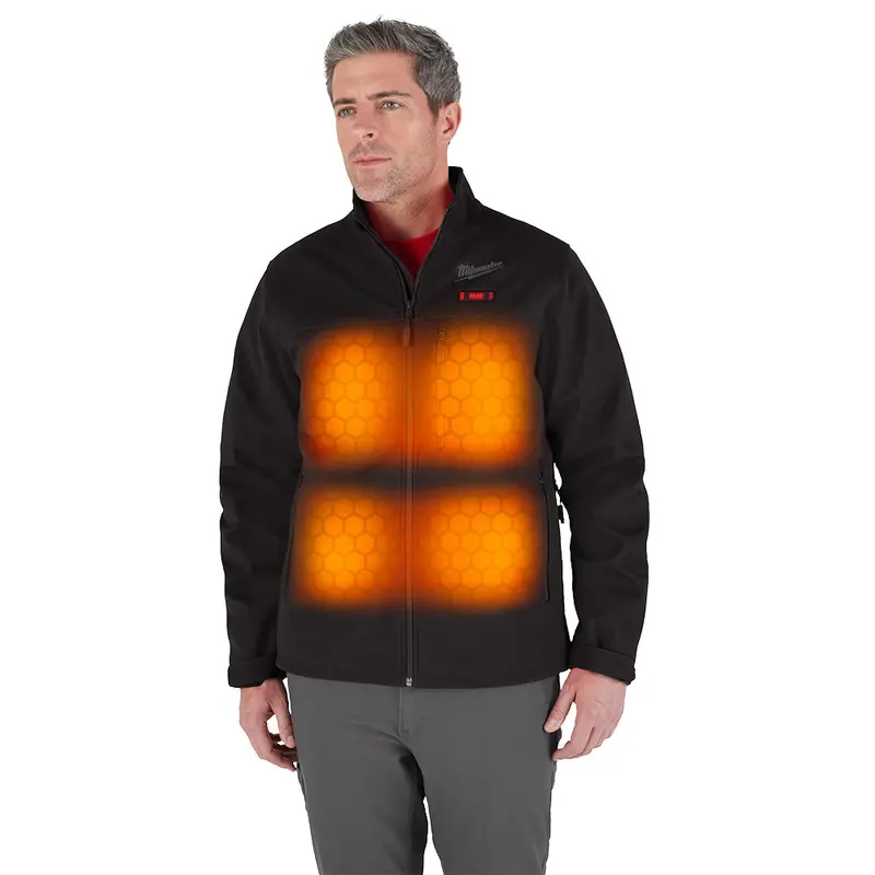 Milwaukee M100b-20L M12 12V Durable Li-Ion Heated Toughshell Jacket - Bare Tool 1