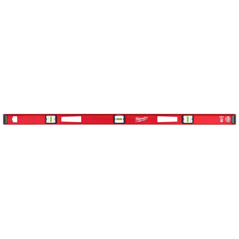 Milwaukee Mlibm48 48" Heavy Duty Frame All Metal Magnetic I-Beam Level 1