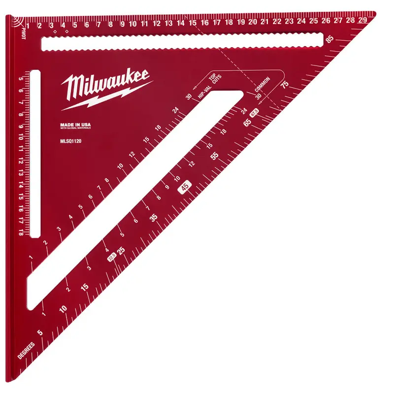 Milwaukee Mlsq1120 300Mm Rafter Square W/ Durable, Accurate Marking 1
