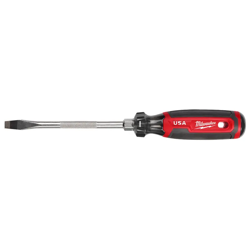 Milwaukee Mt207 5/16" Slotted 6" Cushion Grip Screwdriver - Made In Usa 1