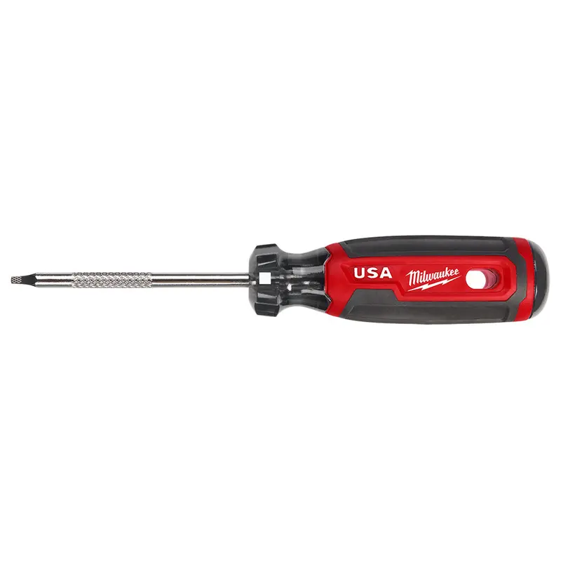 Milwaukee Mt217 #1 Square 3" Cushion Grip Screwdriver - Made In Usa 1