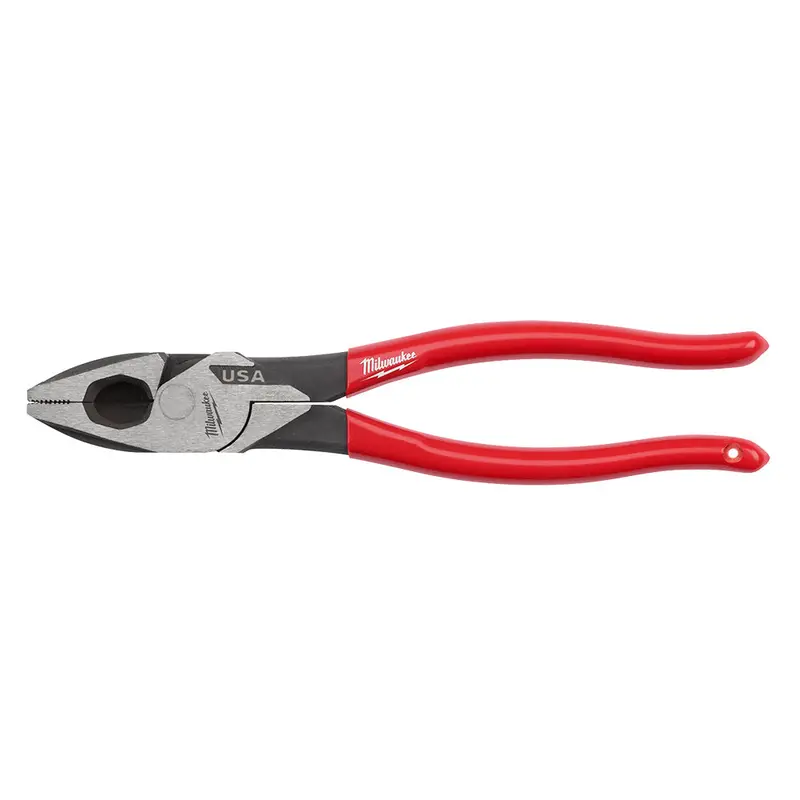 Milwaukee Mt500 9" Lineman's Dipped Grip Pliers - Made In Usa 1