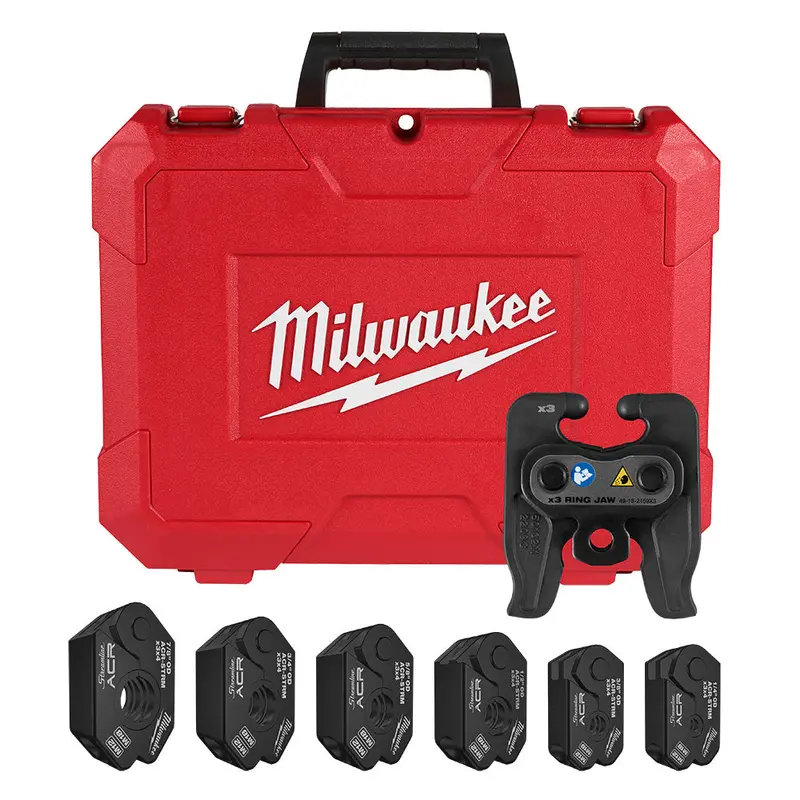 Milwaukee Mwe-49-16-2461Mx - 1/4" - 7/8" Acr Pivoting Press Ring Kit For M12 1