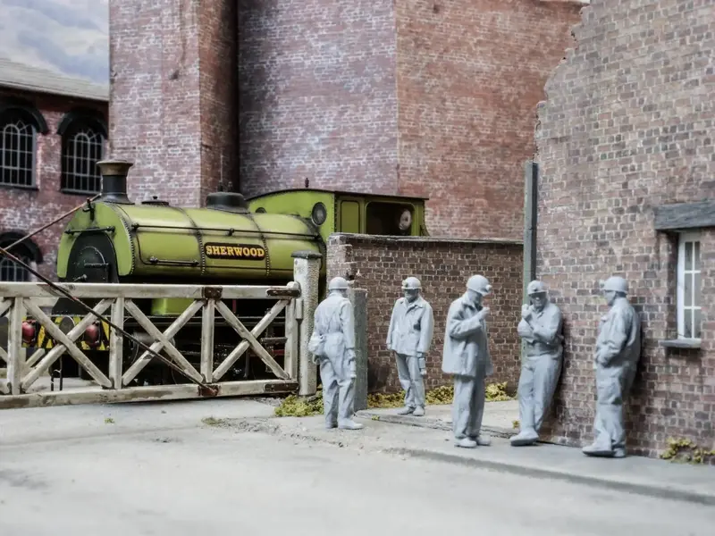 Modelu - 9011-087 - Coal Miners Bundle (Ho Scale) 1