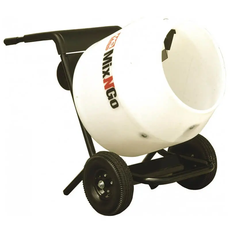 Multiquip Mc3pea 0.75 Hp 115 Volt 3 Cubic-Foot Mix-N-Go Concrete Mixer 1