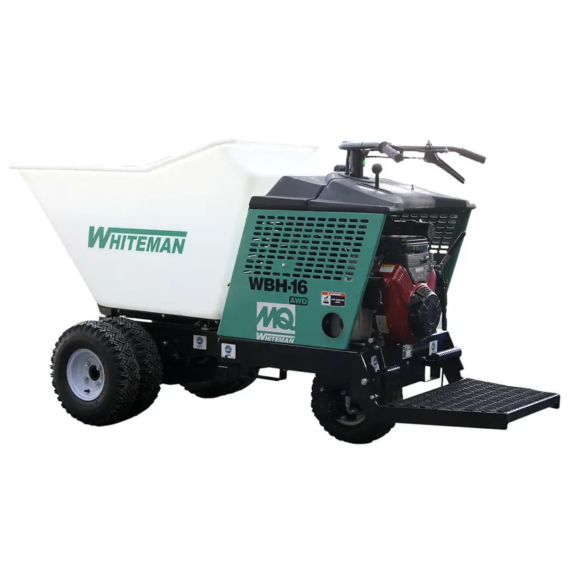 Multiquip Wbh-16Ef 16 Cubic-Foot Recoil/Electric Hydrostatic Power Buggy 1