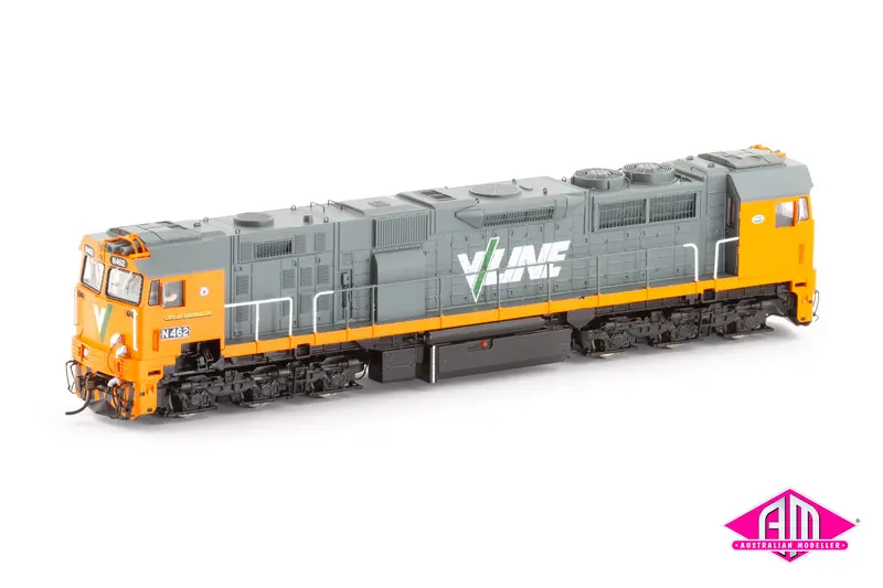 N Class Locomotive V/Line Orange/Grey 'City Of Shepparton' N462 (N-16) Ho Scale 1
