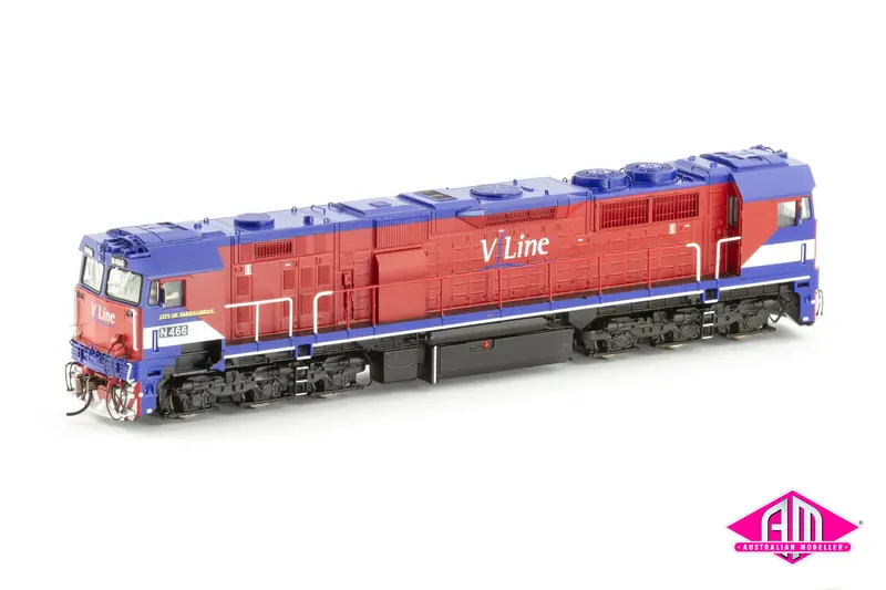 N Class Locomotive V/Line Passenger Mk2 'City Of Warrnambool' N466 (N-21) Ho Scale 1