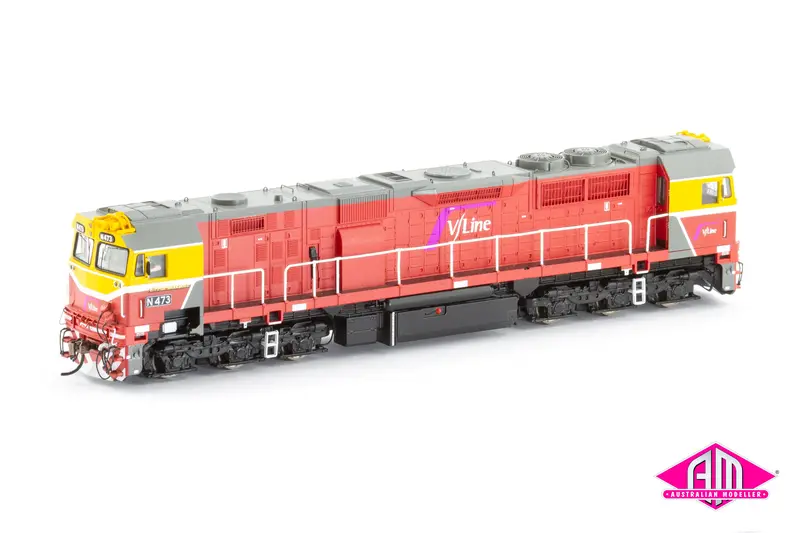 N Class Locomotive V/Line Passenger Mk3 'City Of Warragul' N473 (N-25) Ho Scale 1