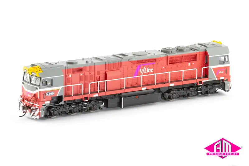 N Class Locomotive V/Line Passenger Mk3 Trial Livery 'City Of Bairnsdale' N468 (N-22) Ho Scale 1