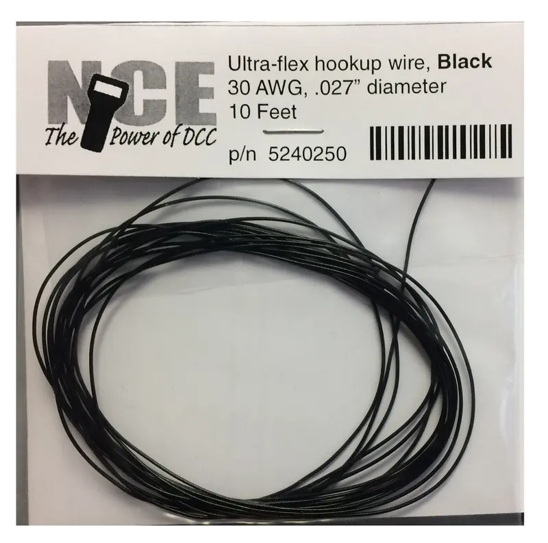 Nce - 524-250 - Ultraflex Wire - Black - 3M 1