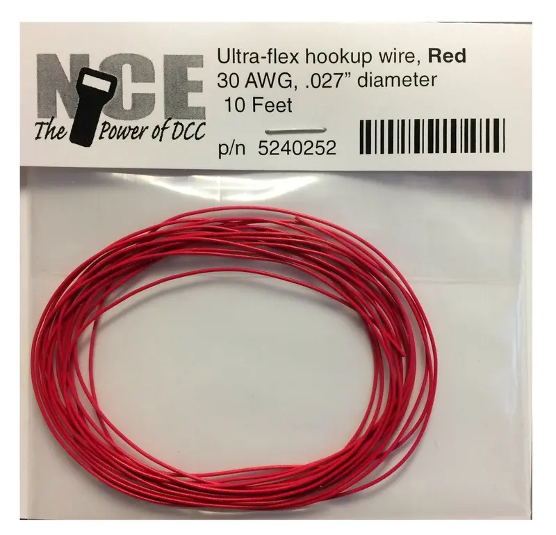 Nce - 524-252 - Ultraflex Wire - Red - 3M 1