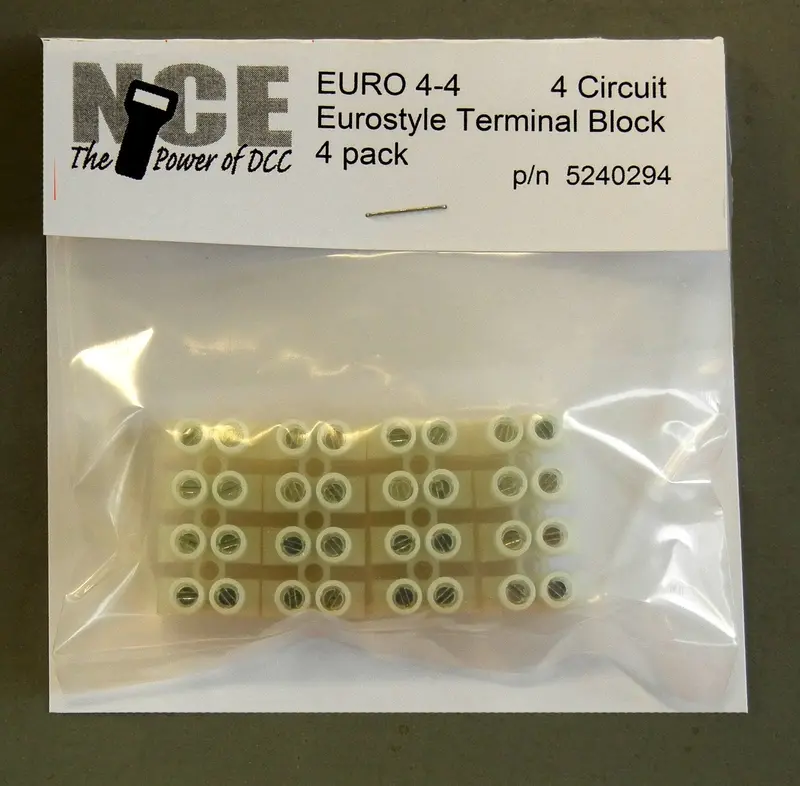 Nce - 524-294 - Terminal Blocks 4 Circuit - 4Pc 1