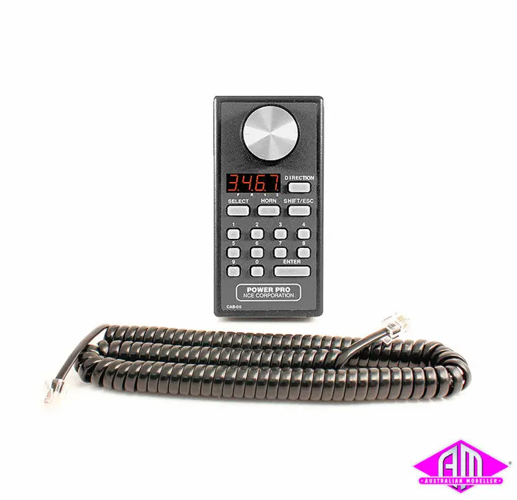 Nce - Cab06e Tethered Handheld Engineer Throttle/Cab For Nce Dcc Systems 1