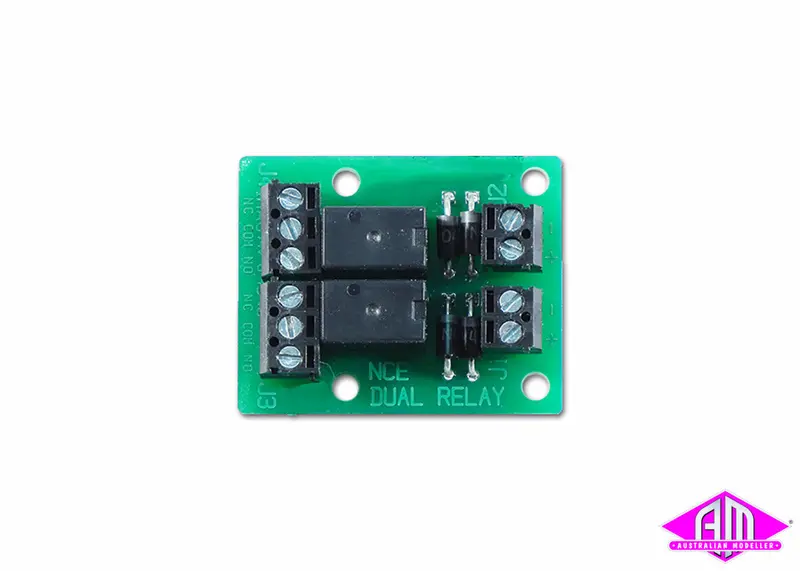 Nce - Dual Relay Spdt Dpdt For Dcc Switch-It And Switch8 Accessory Decoders 1