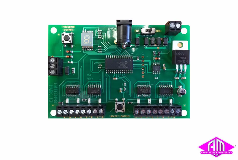 Nce - Switch8 Mk2 Accessory Decoder For Stall Motor Machines 1