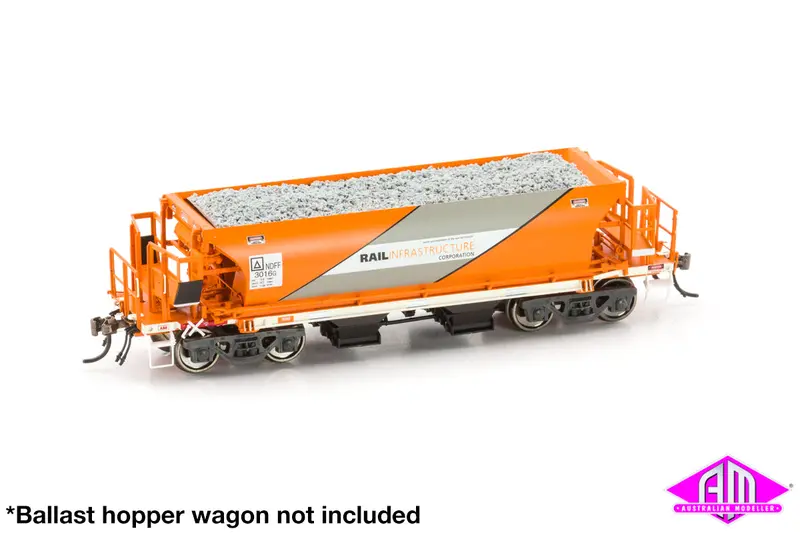 Ndff Ballast Wagon Load 4Pc 1