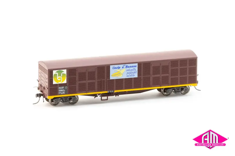 Nlbf-03 Nlbf 45' Banana Vans Weathered Red (3 Pack) 1