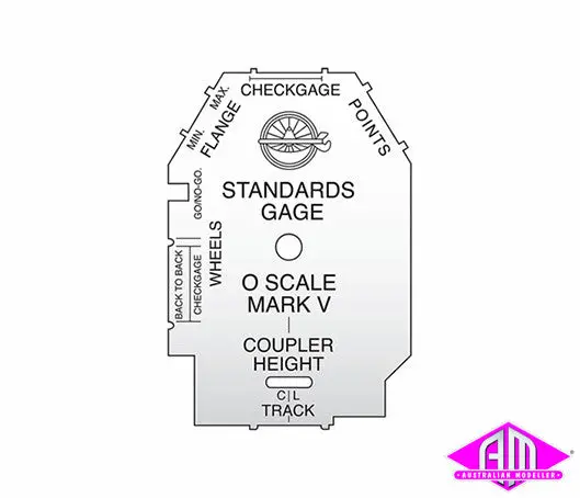 Nmr-5 Standards Gauge O Scale 1
