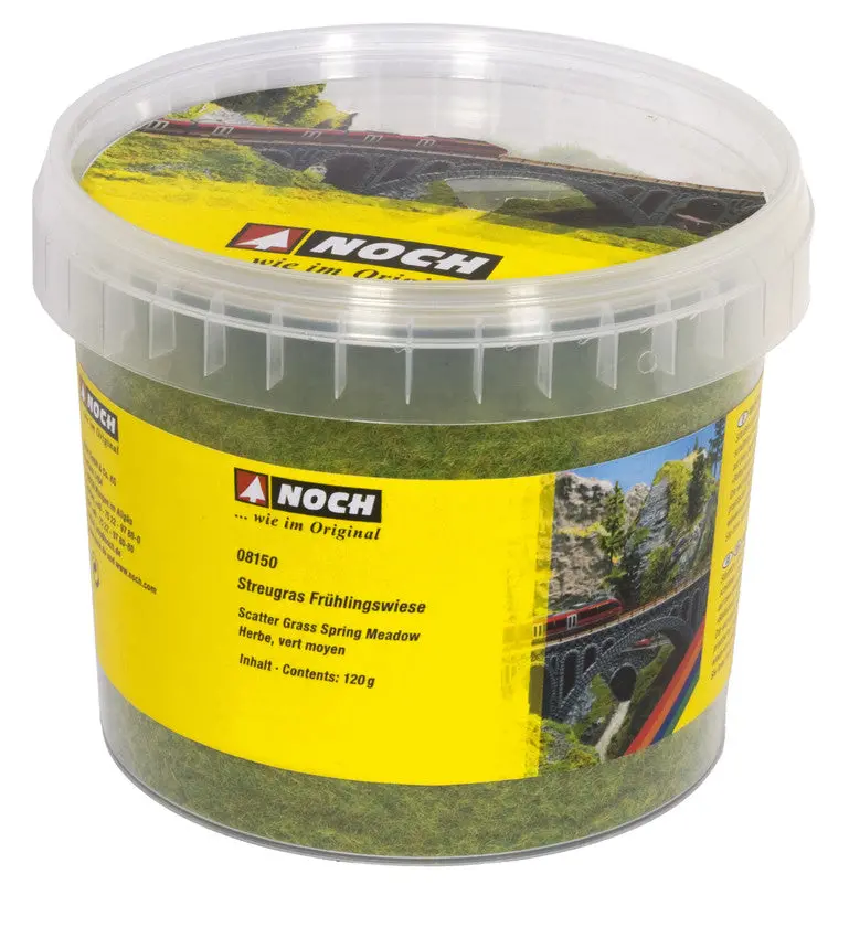 Noch 08150 - Scatter Grass - Spring Meadow (2.5Mm) (120G) 1