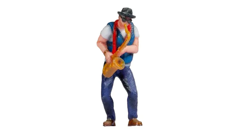 Noch 10412 - 3D Master - Saxophonist (Ho Scale) 1