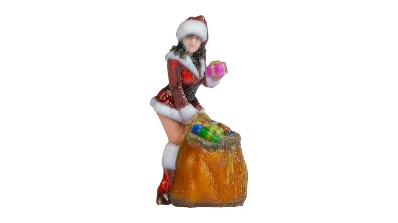Noch 10703 - 3D Master - Santa Girl (Ho Scale) 1