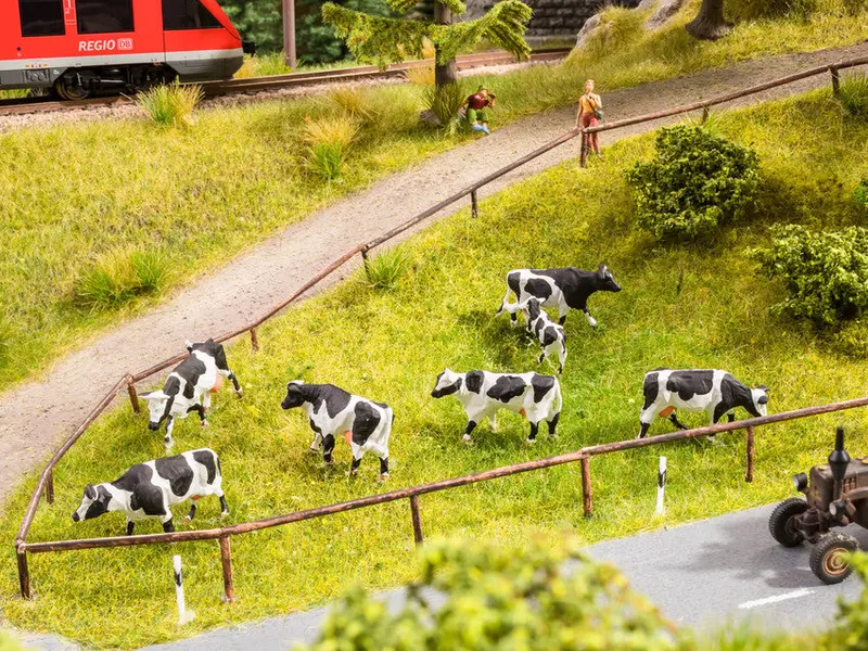 Noch 12851 - Sound-Scene - Cow Pasture With Sound (Ho Scale) 1