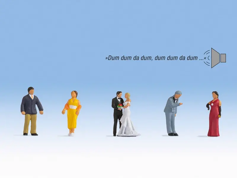 Noch 12861 - Sound-Scene - Wedding With Sound (Ho Scale) 1