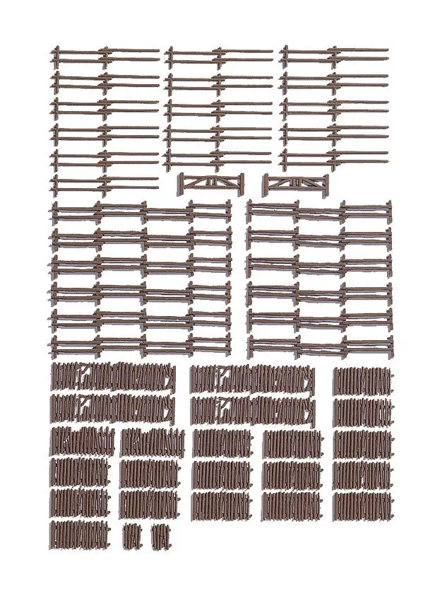 Noch 13095 - Country Fences (Ho Scale) 1