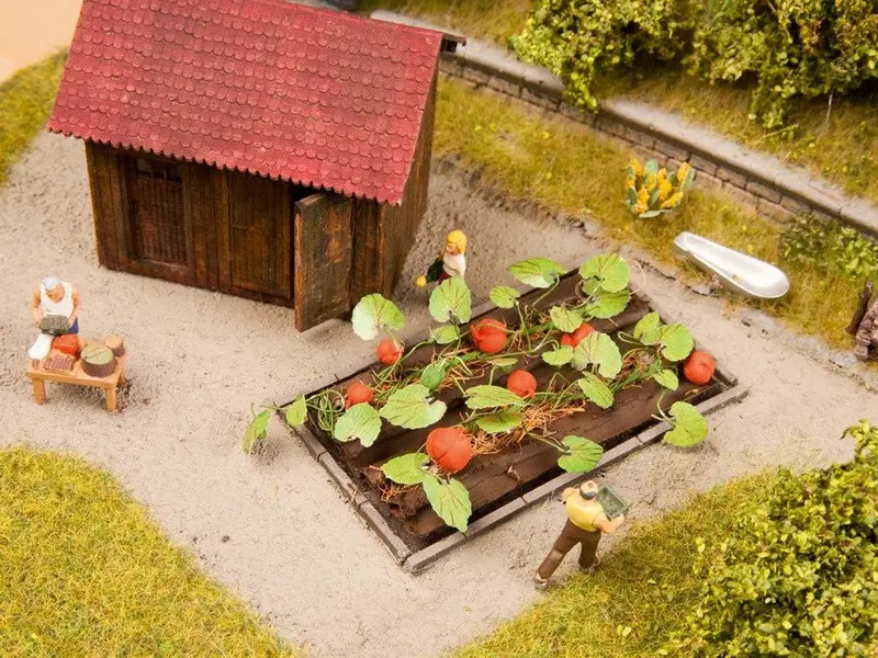 Noch 13219 - Deco Minis - Pumpkin 8Pc (3 X 6Cm) (Ho Scale) 1
