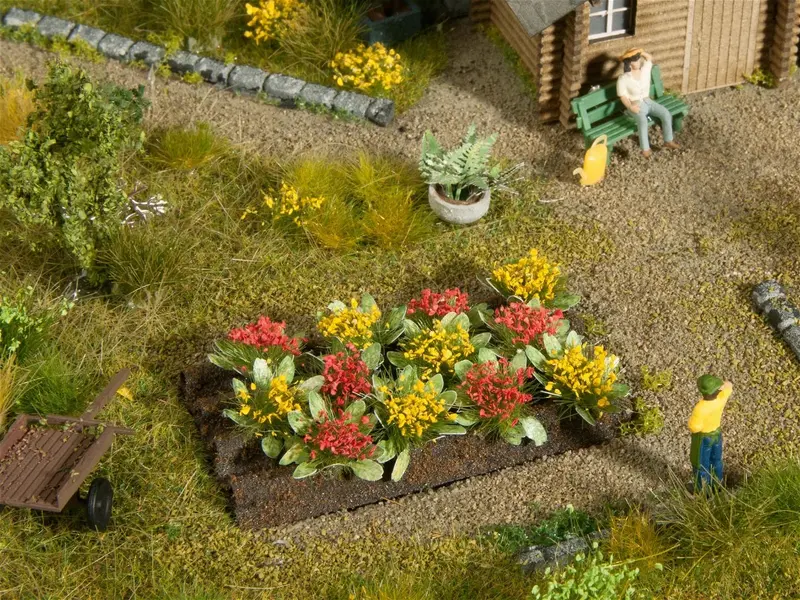 Noch 13223 - Deco Minis - Rose Bed (Ho Scale) 1