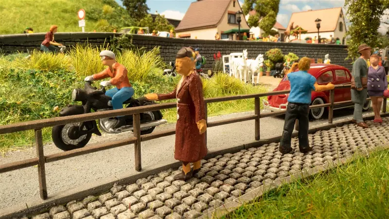 Noch 14208 - Laser-Cut Minis - Simple Railings (Ho Scale) 1
