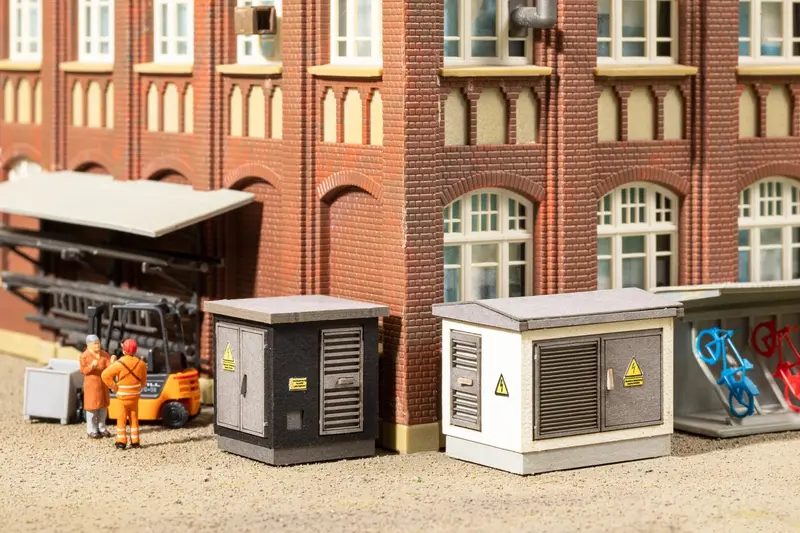 Noch 14314 - Laser-Cut Minis - Transformer Stations (Ho Scale) 1