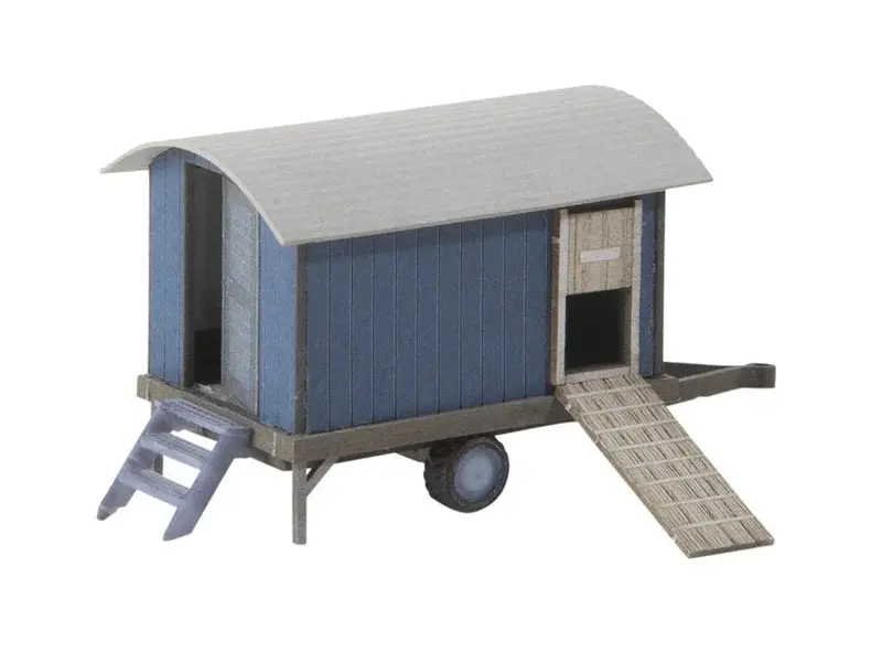 Noch 14377 - Laser-Cut Minis - Mobile Chicken Coup (Ho Scale) 2