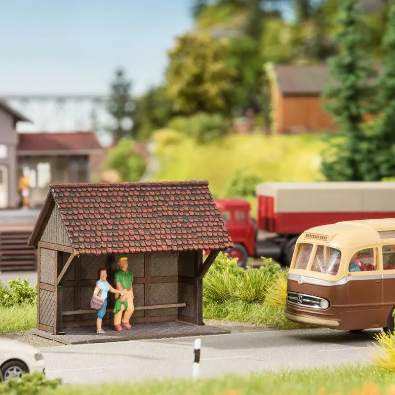 Noch 14689 - Bus Stop (N Scale) 1