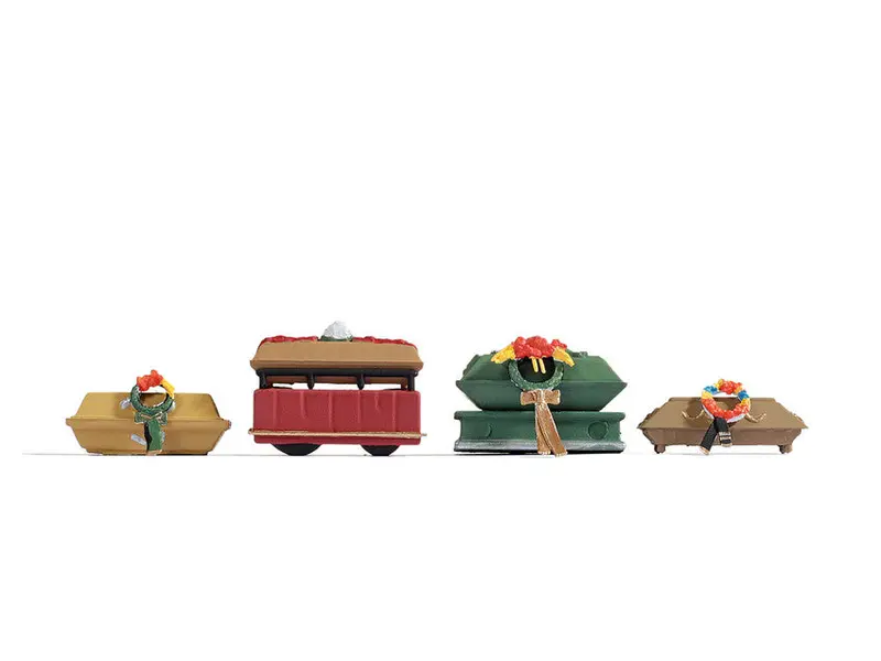 Noch 14874 - Accessories Set - Funeral Accessories (Ho Scale) 1