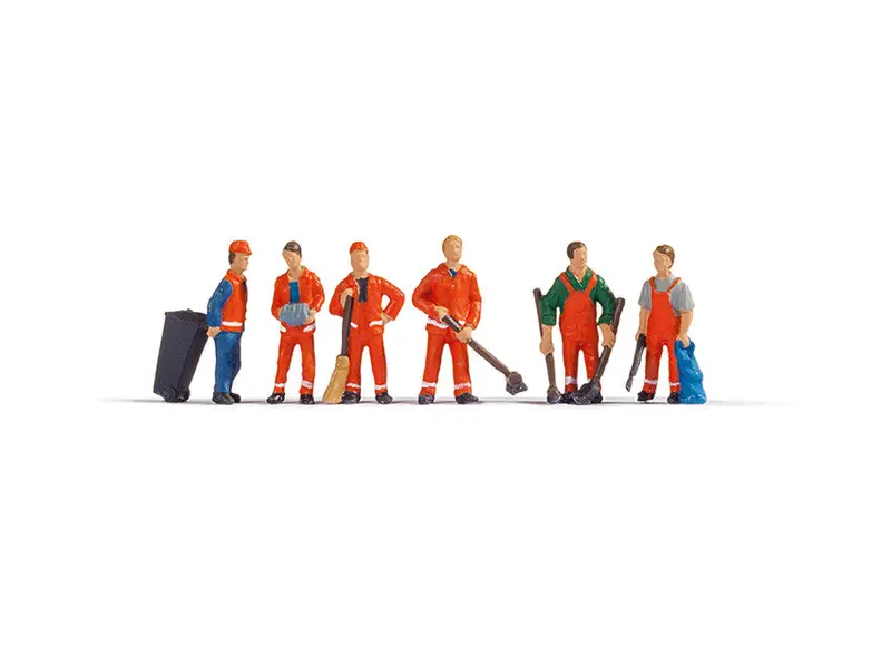 Noch 15029 - Figure Set - City Cleaning (Ho Scale) 1